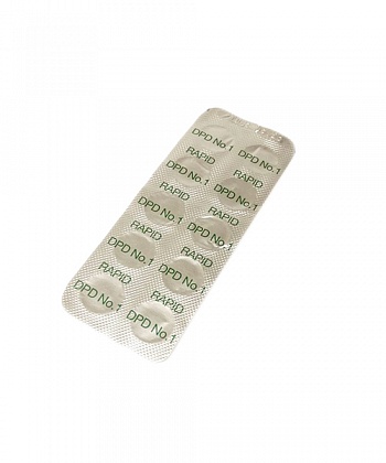 Таблетки DPD №1 Rapid (Блистер 10 таблеток)